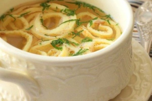 Лапша омлетная на скорую руку