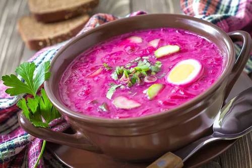 Простой салат из фасоли с ветчиной