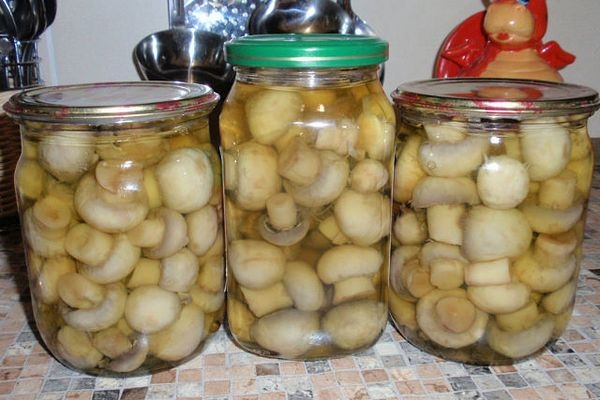 Домашние консервированные шампиньоны Домашние консервированные шампиньоны