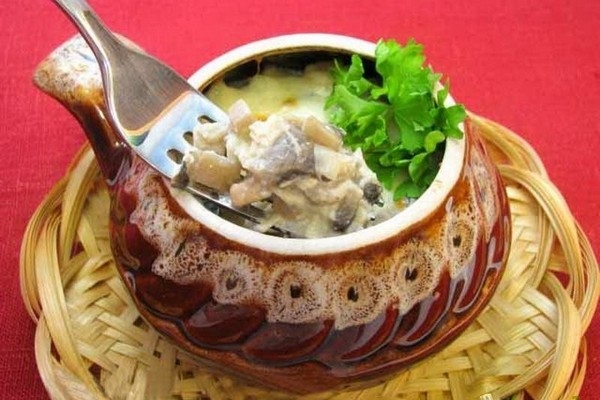 Филе рыбы с картофелем по-орхидски