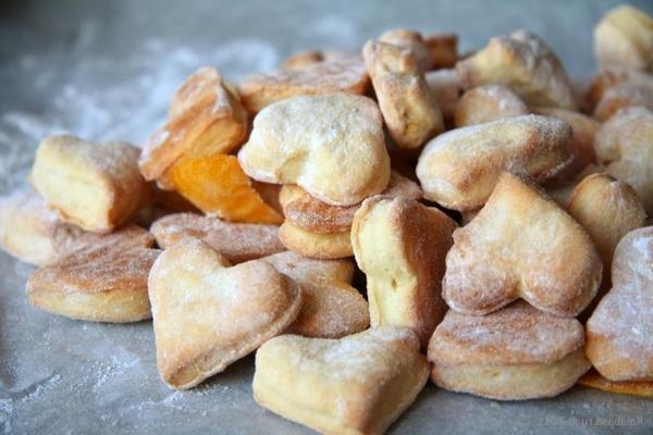 Рассыпчатое сметанное печенье