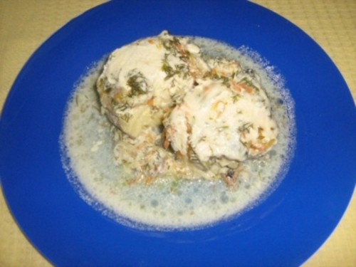 Рыба под луковым маринадом по-скандинавски