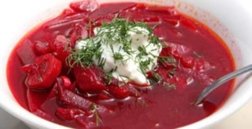 Холодный борщ без мяса «Ставропольский» Холодный борщ без мяса «Ставропольский»