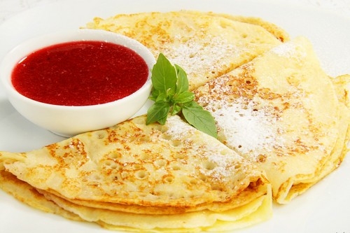 Домашние тонкие блины на молоке Домашние тонкие блины на молоке