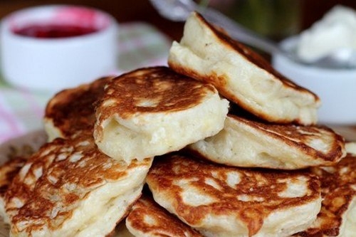 Оригинальные банановые оладьи Оригинальные банановые оладьи