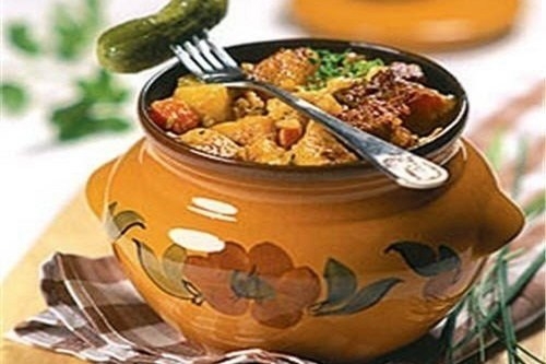 Овощное рагу по-мексикански с курицей Овощное рагу по-мексикански с курицей