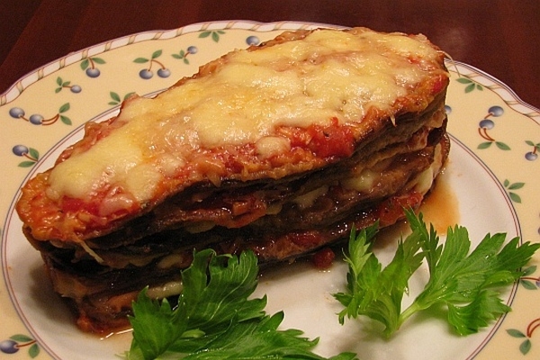 Баклажаны «Пармеджано» с моцареллой Баклажаны «Пармеджано» с моцареллой