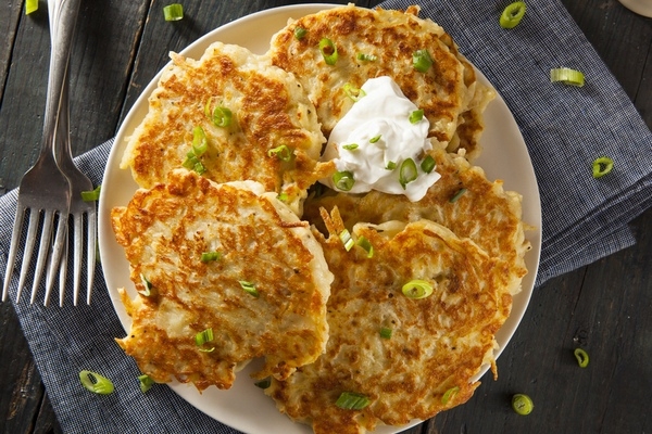 Домашние картофельные драники к завтраку