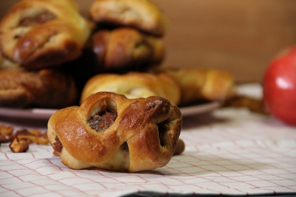 Булочки с разными начинками