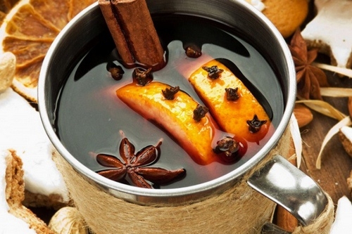 Глинтвейн с анисом и фруктами Глинтвейн с анисом и фруктами