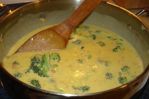 Диетический сырный суп с овощами Диетический сырный суп с овощами