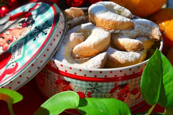 Ванильные рогалики с ромом