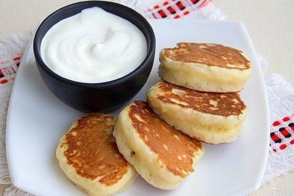 Пышные оладьи на завтрак из молока