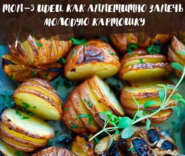 ТОП–3 идеи, как аппетитно запечь молодую картошку в духовке