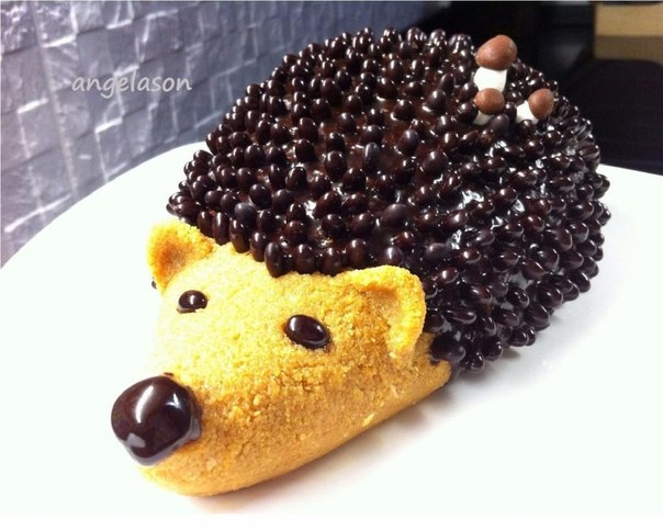 Торт ЁЖИК (идея для оформления)