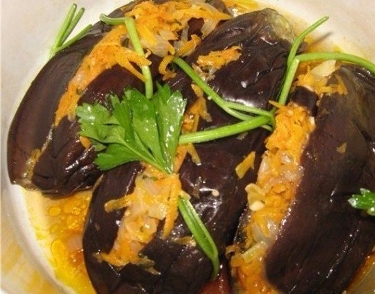 Божественно вкусные квашеные баклажаны