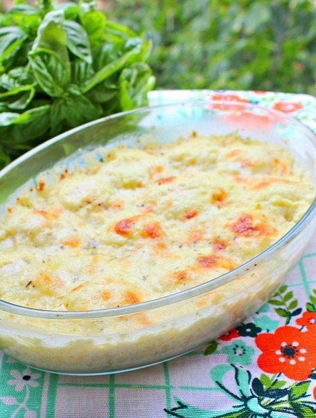 Творожно-куриные шарики под кабачковым соусом