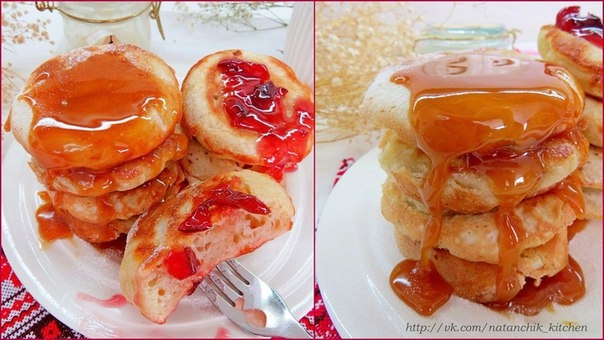 Постные оладьи без яиц и молока