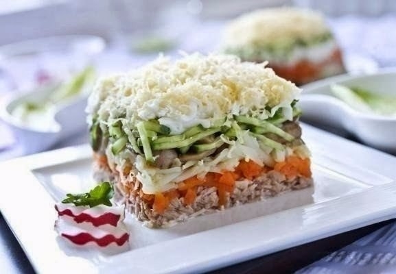 Салат "Лисья шуба&#39;&#39;