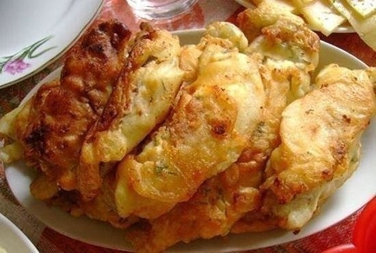 Рыба в кляре со сметаной!