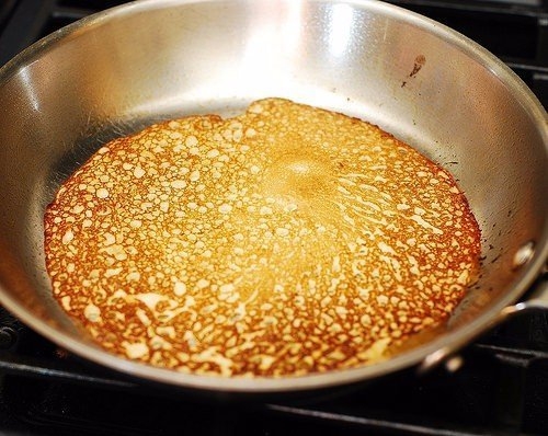 Готовим блины к завтраку, не перепачкав гору посуды!