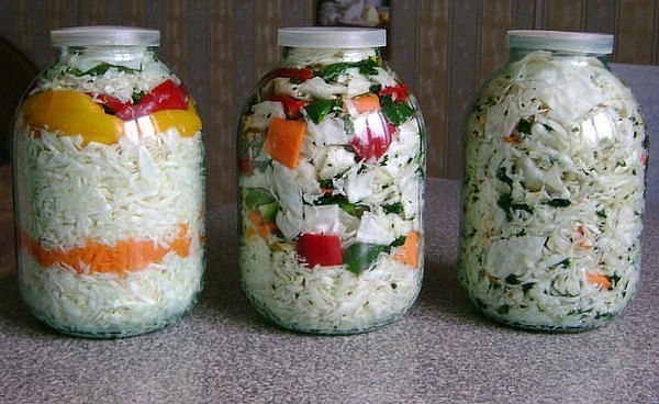 Маринованная капуста — 3 вида
