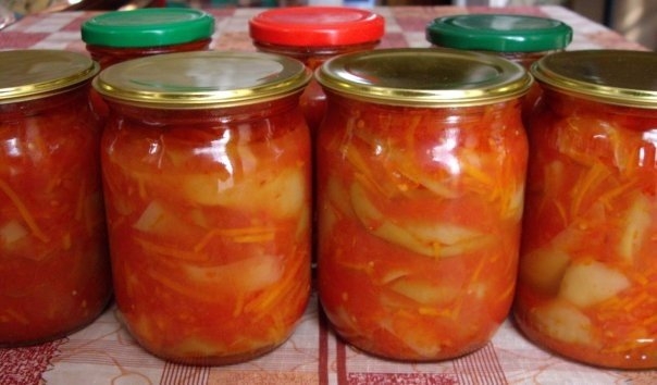 Лечо " 1001-й вариант " Лечо " 1001-й вариант "