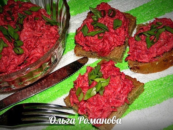 Ещё одна вкусняшка с солёными огурцами. Автор Ольга Романова.Закуска из свеклы с солёным огурцом Ещё одна вкусняшка с солёными огурцами. Автор Ольга Романова.Закуска из свеклы с солёным огурцом