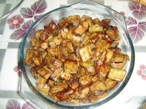 Баклажаны "как грибы".