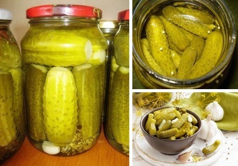 Маринованные огурцы "кисло-сладкие" Маринованные огурцы "кисло-сладкие"