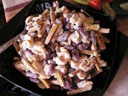 САЛАТ ЗА 10 МИНУТ "ГОСТИ У ПОРОГА" САЛАТ ЗА 10 МИНУТ "ГОСТИ У ПОРОГА"