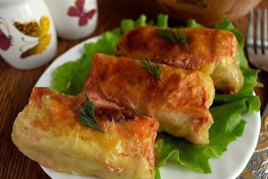 Голубцы в духовке со сметаной