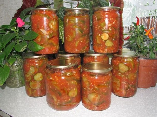 Огурцы по-грузински