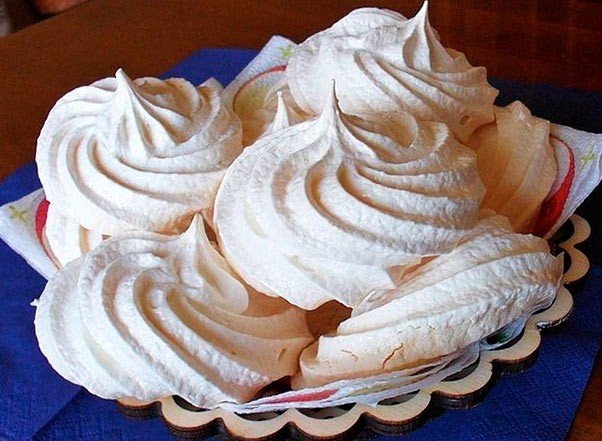 Домашнее безе к чаю