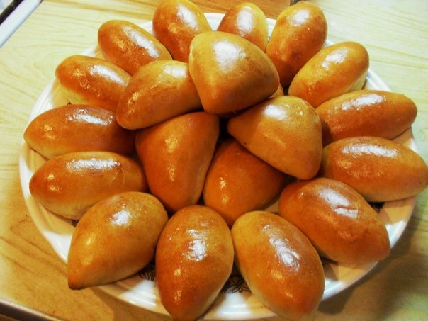 Пирожки из теста "Попутчица"