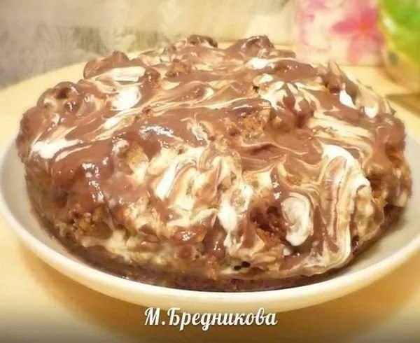 Супервкусный и мегабольшой торт "Кудрявый парень"
