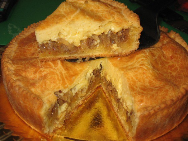 Сырно-луковый пирог. Сырно-луковый пирог.