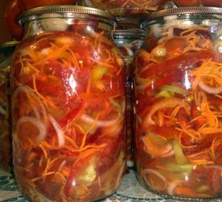 Маринованный салат на зиму «Украинский»