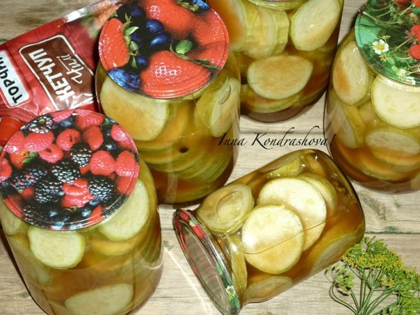 Кабачки с кетчупом "Чили"