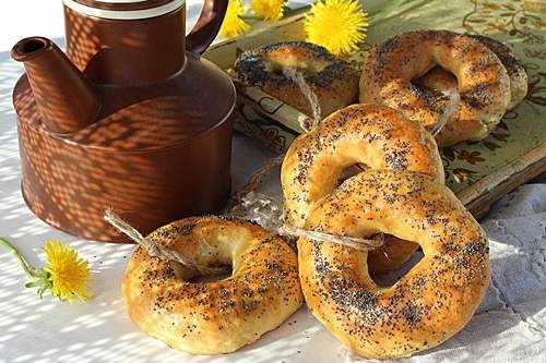 Домашние бублики с маком как в детстве Домашние бублики с маком как в детстве