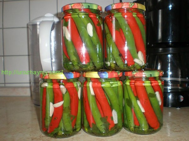 Острый перец на зиму от Алены Дреер