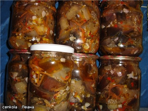 Баклажаны "Ивасики-Телесики".