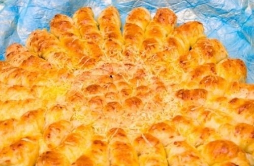 Сырная лепёшка «Солнышко» Сырная лепёшка «Солнышко»