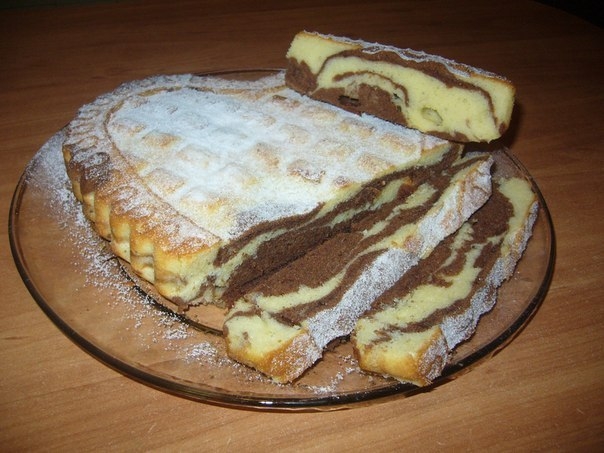 Мраморный кексик. Мраморный кексик.