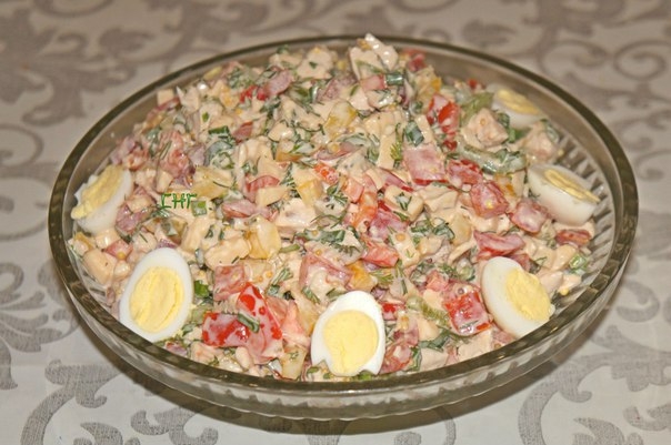 Салат "Коко Шанель". Салат "Коко Шанель".