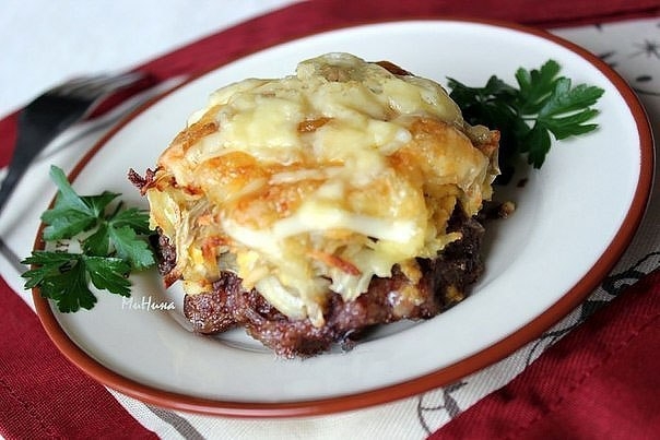 Очень вкусные стожки из мясного фарша!