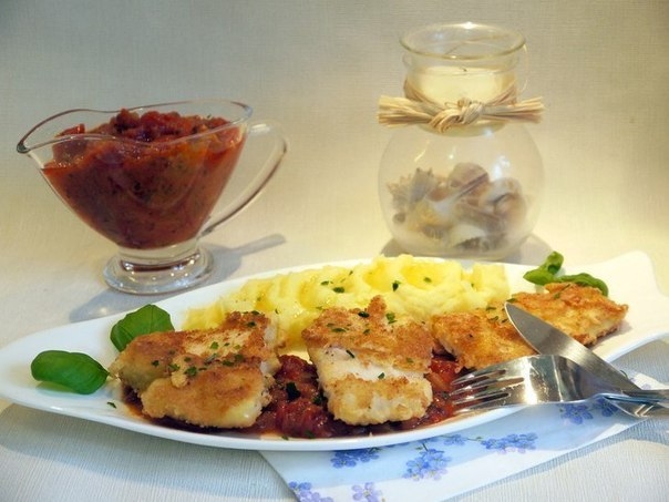 Жареная рыба по-милански