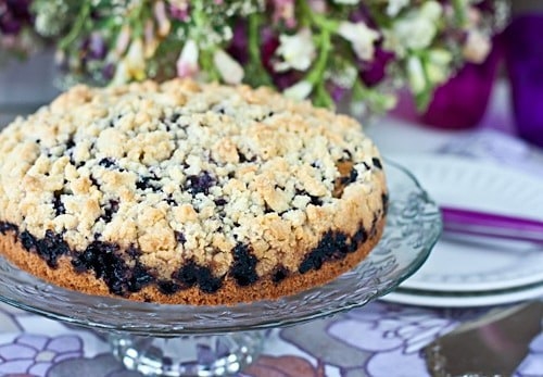 Как приготовить пирог с черникой
