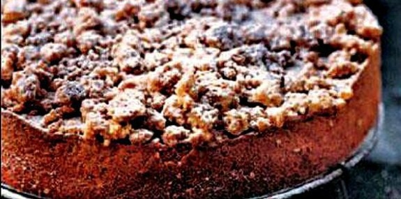 Кофейно-миндальный хрустящий торт