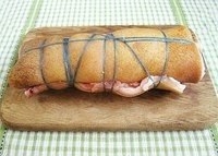 Рулет из домашнего сала